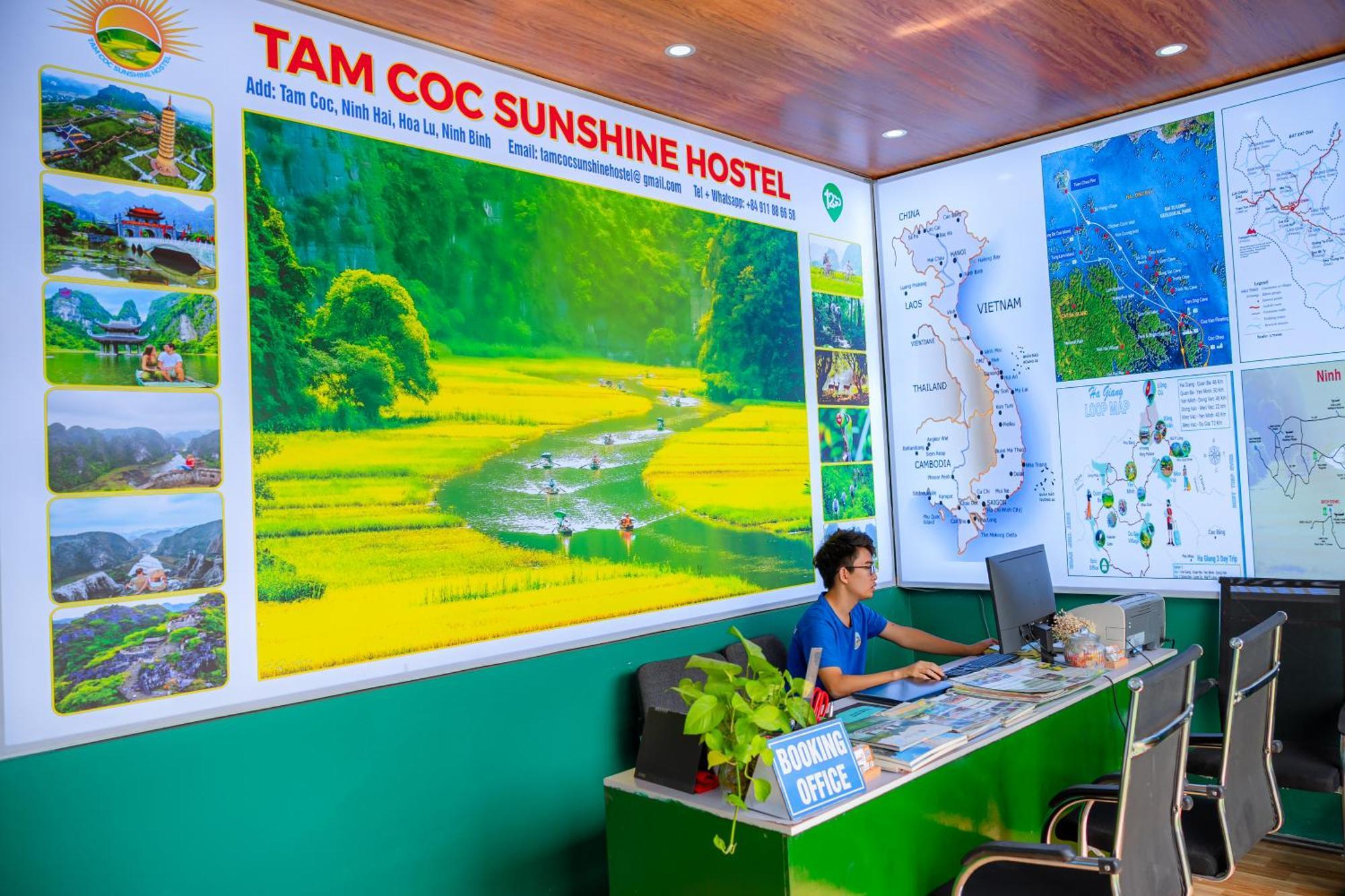 Vu Lam Tam Coc Sunshine Hostel מראה חיצוני תמונה